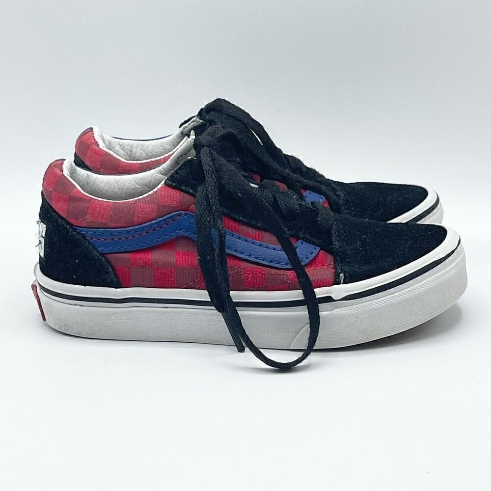 Vans Color Block Lace Up Sneakers - Kids US 11.5
